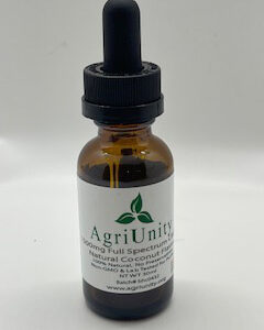 Agriunity 1500mg 30 ml Free Spectrum CBD Tincture Natural Coconut Flavor IMG_1340
