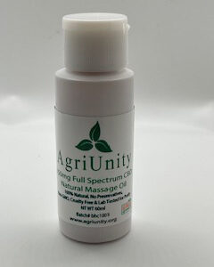Agriunity 150mg Natural Massage Oil IMG_1337