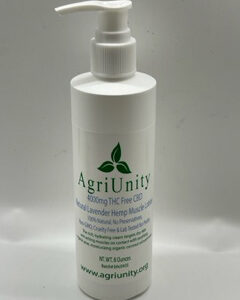 Agriunity 4000mg THC Free CBD Natural Lavender Hemp Muscle Lotion IMG_1339